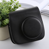 Retro Style Full Body Camera PU Leather Case Bag with Strap for FUJIFILM instax mini 9 / mini 8+ / mini 8